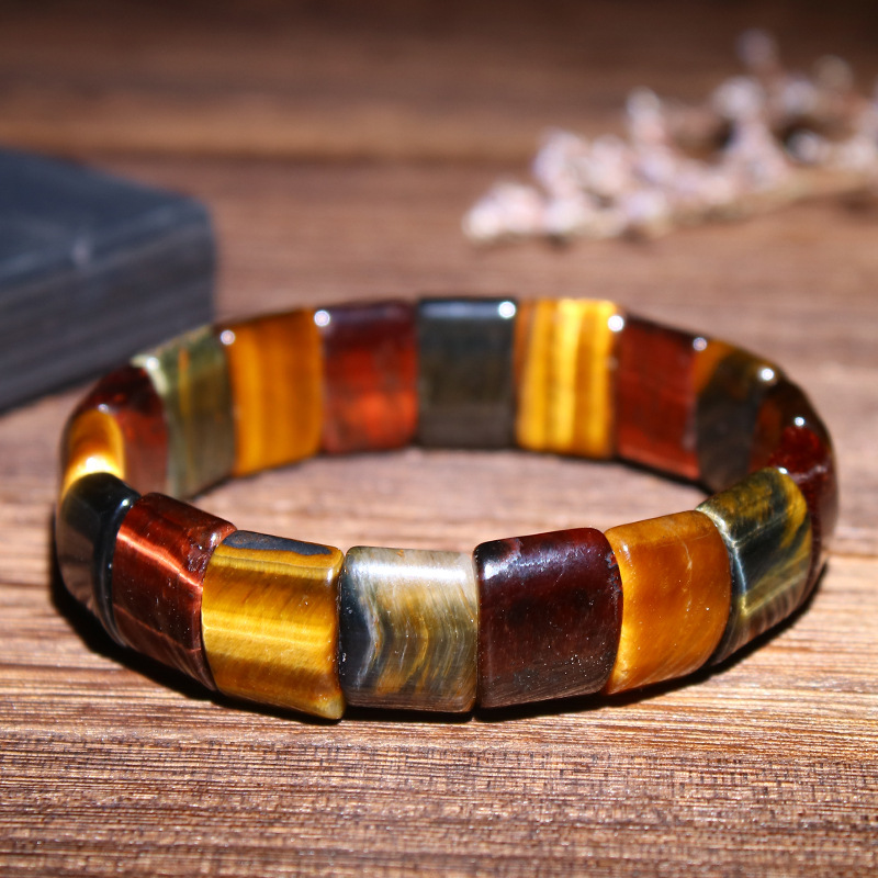 Determination Tiger Eye Stone Bracelet - Courage - Feng Shui Essentials ...